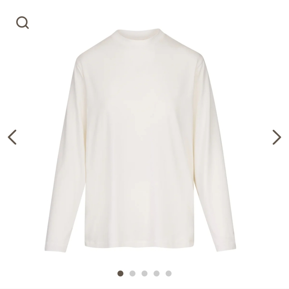 Skims BOYFRIEND LONG SLEEVE T-SHIRT